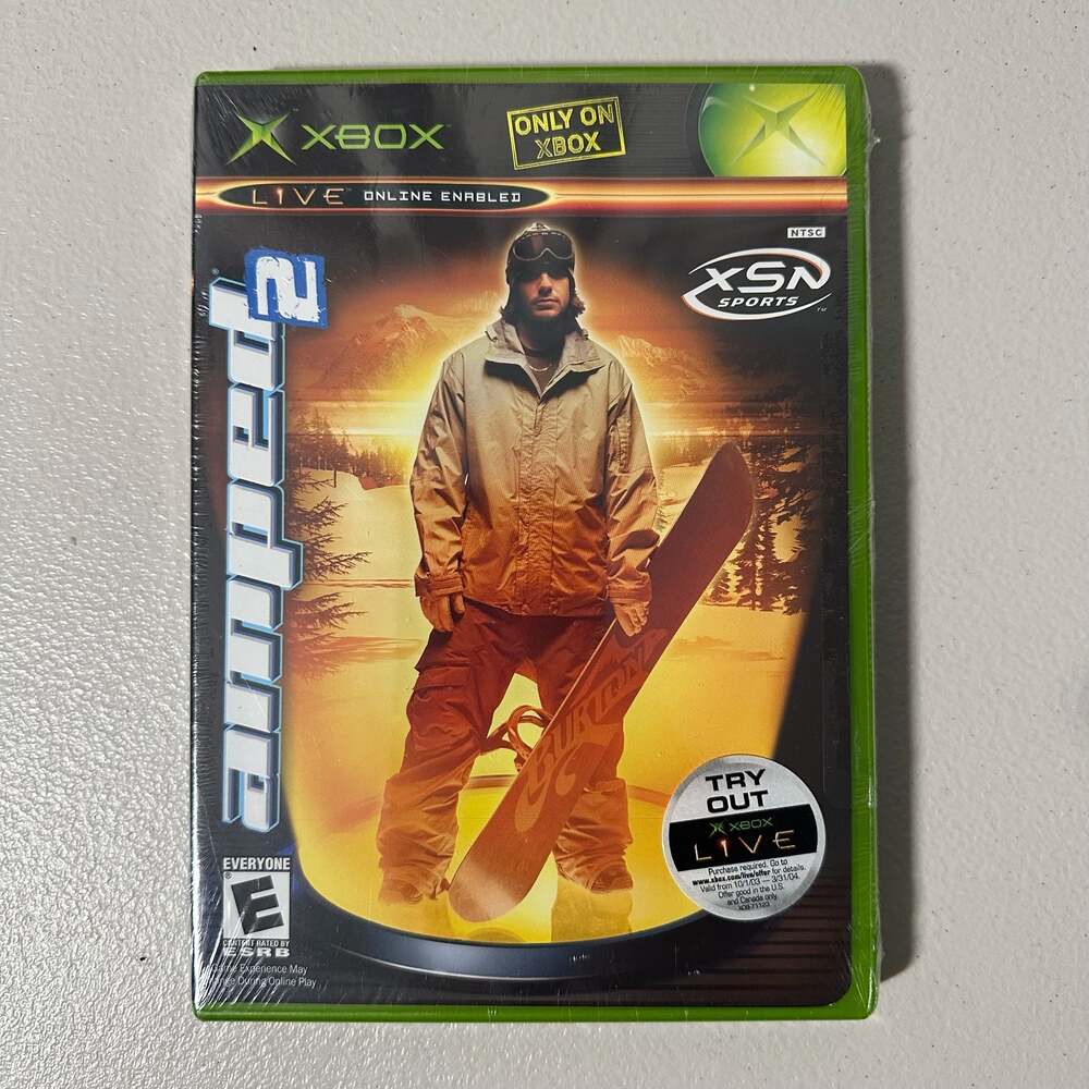 Amped 2 Xbox Original Game Microsoft Original Factory Sealed